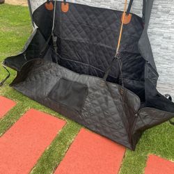 Rear Seat Protector For Dog Travel 