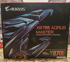 GIGABYTE X870E AORUS Master AMD AM5 LGA 