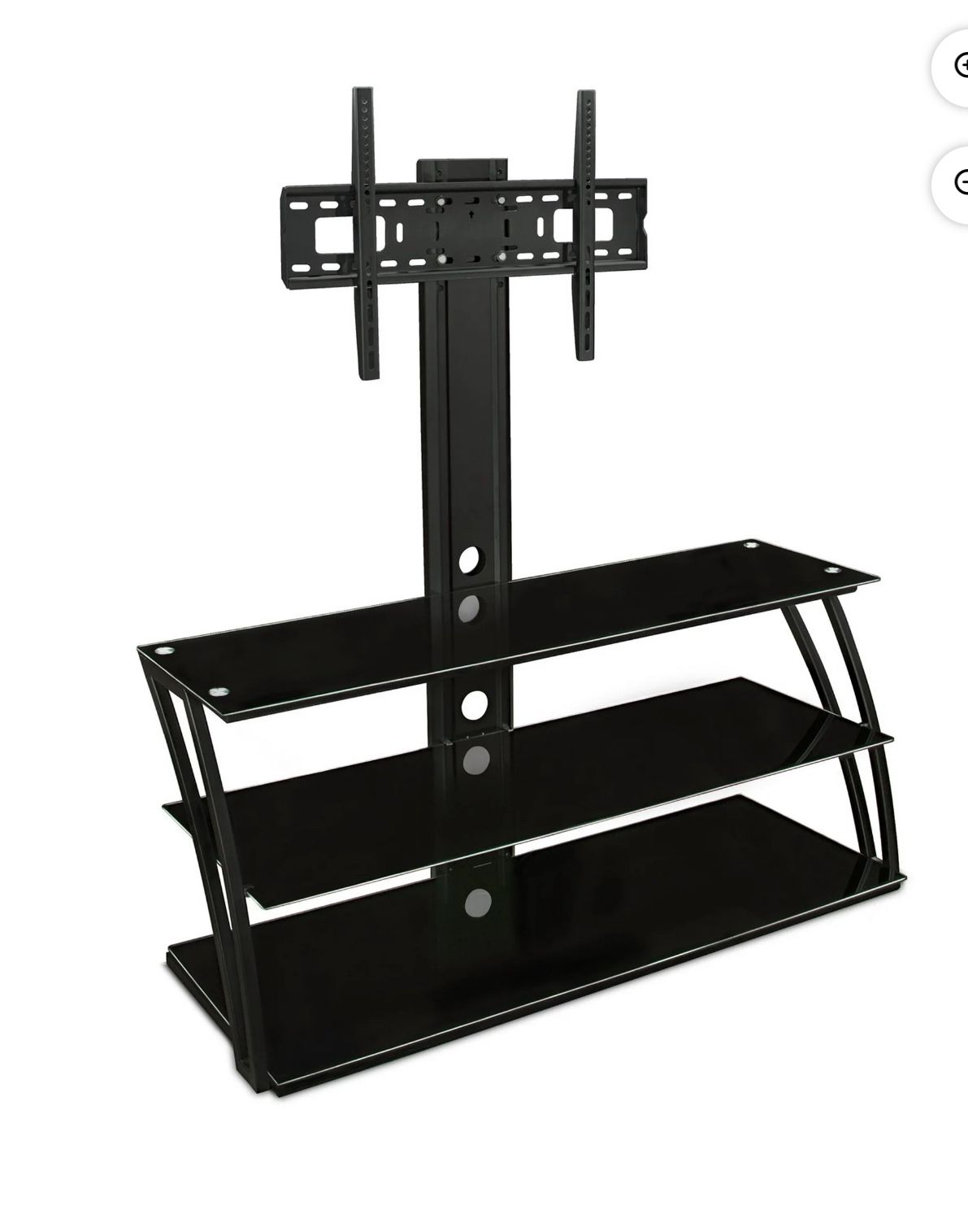 Three Tier Glass Tv Stand