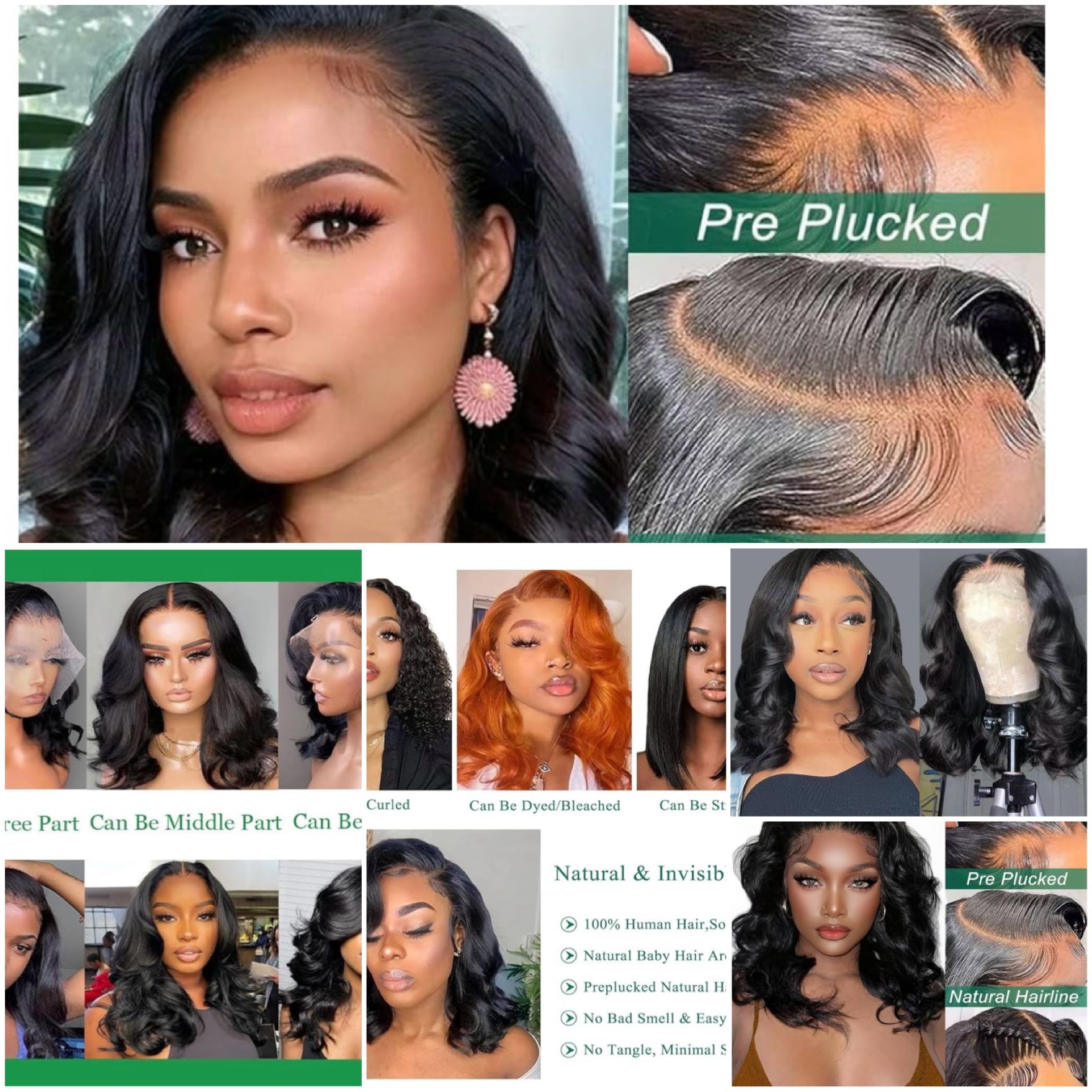 Wig Human Hair