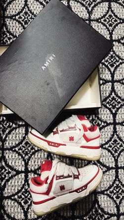 Amiri MA-1 Sneakers White Red