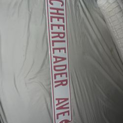 Cheerleader Ave Street Sign. $10