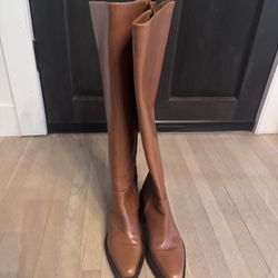 Leather Franco Sarto Boots Size 8.5