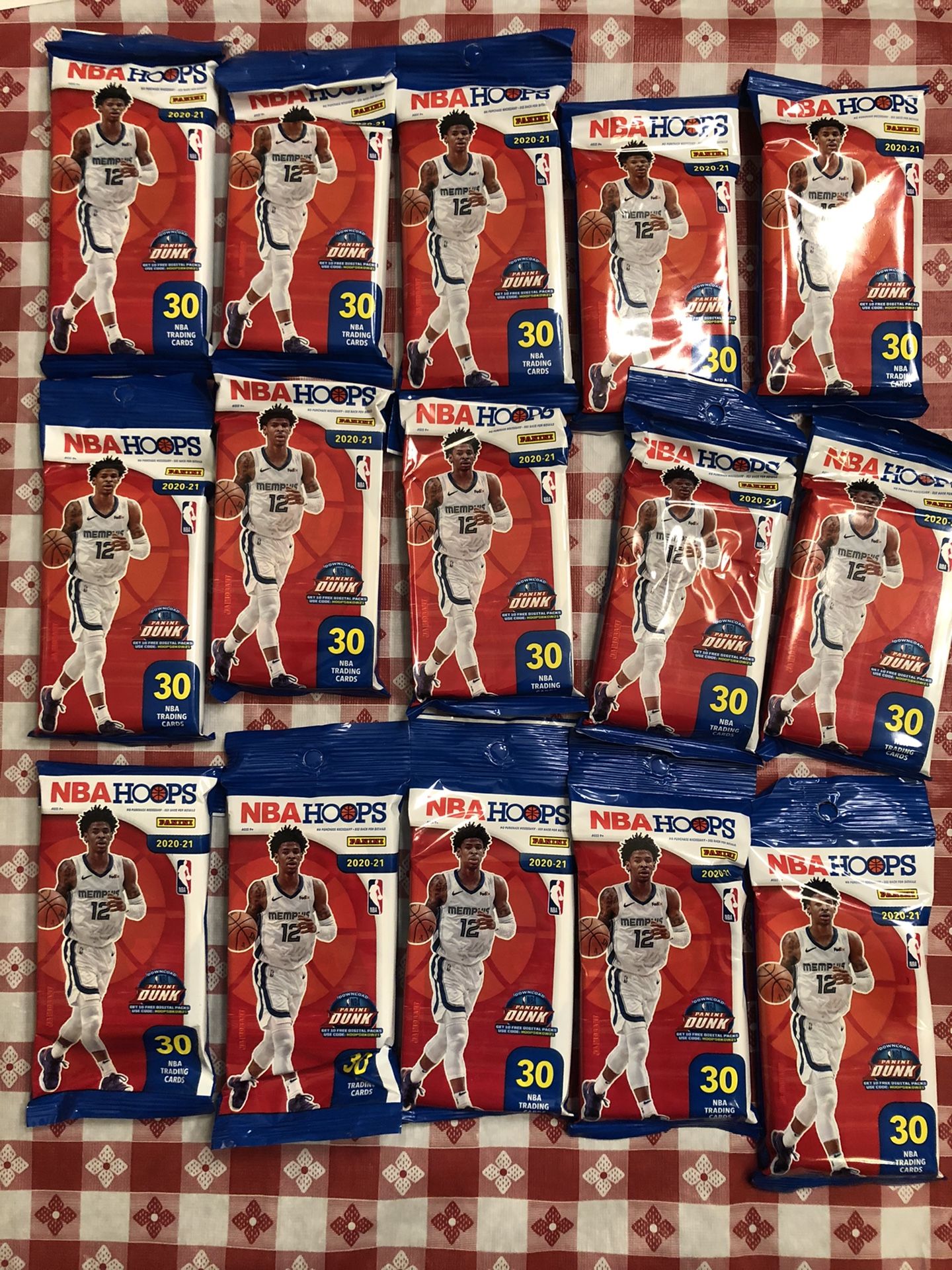 Nba Hoops 2020 2021 Cello Fat Pack