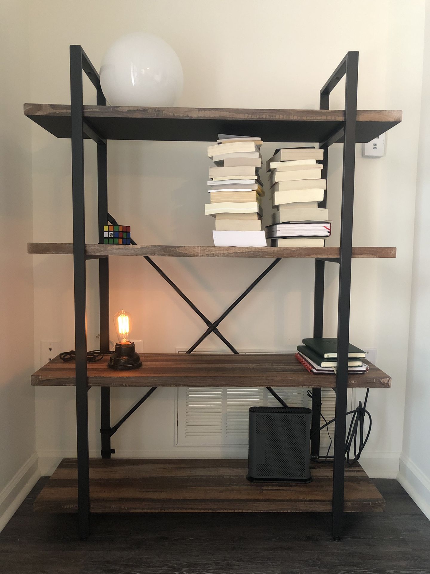 Industrial Vintage bookshelve