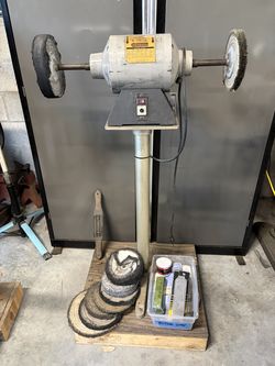 Buffing Motor with accessories