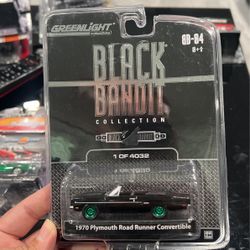 Greenlight Black Bandit Collection