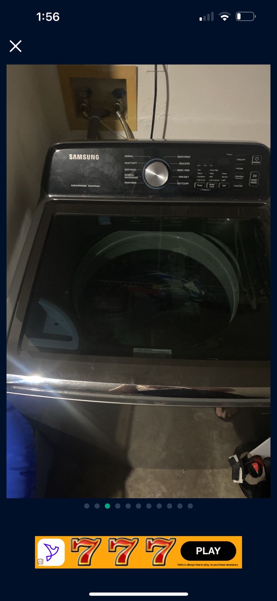 Samsung Active Water Jet Smart Care Washer