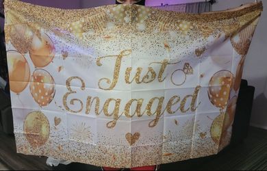 Just Engaged Picture Banner 