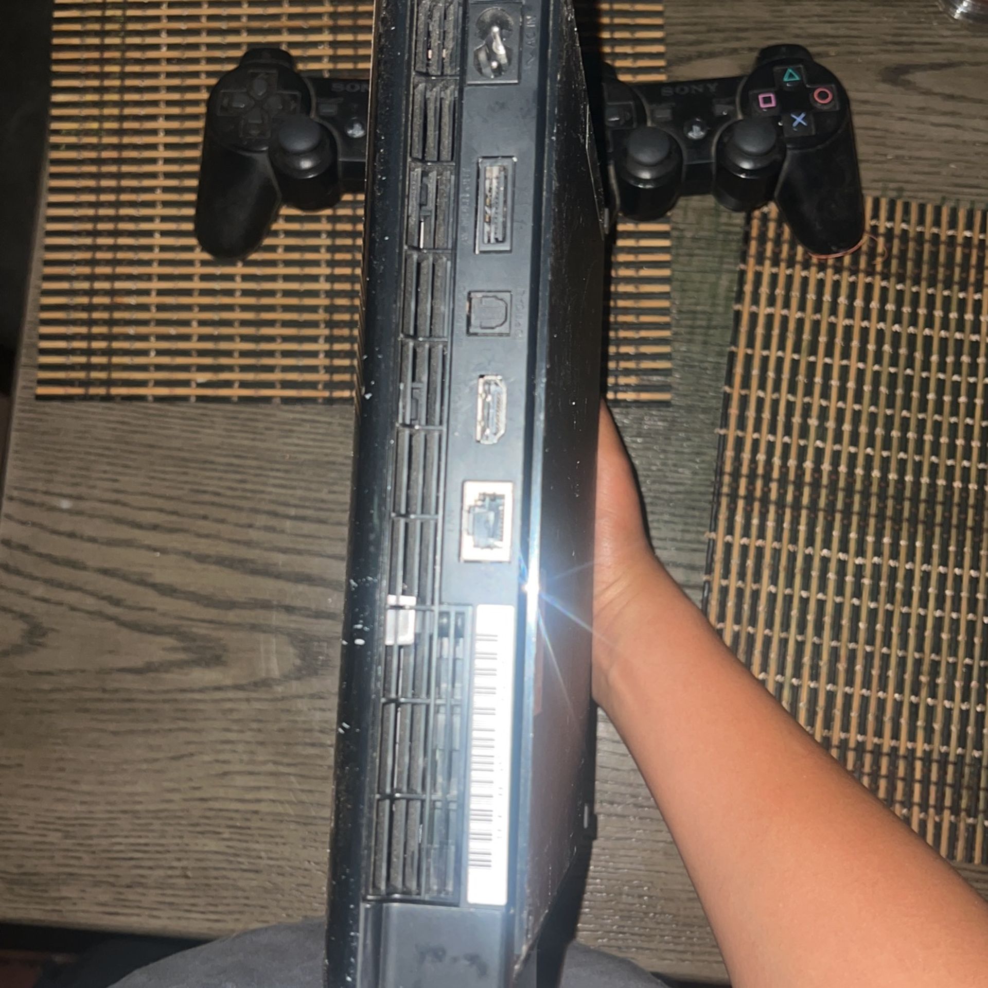 Ps3 With Two Controllers Electronics & Media