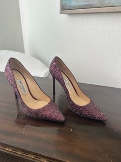 Jimmy Choo Glitter Pumps
