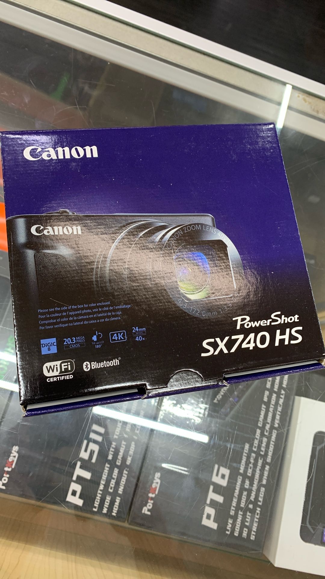 Canon PowerShot SX740 HS Brand New COLOR BLK