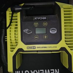 Ryobi 18V inflator/ deflator