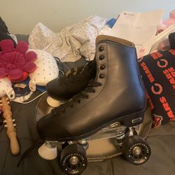 Black Roller Skates Men Size 8