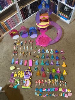 Magic clip Disney Mattel dolls