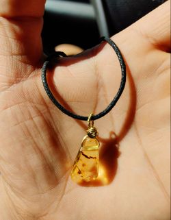 Amber necklace