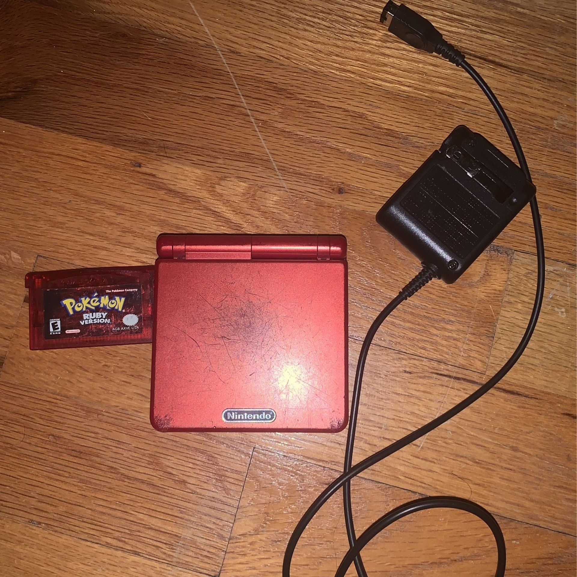 Flame Red Game boy Advance Sp