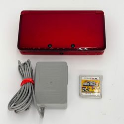 Nintendo 3DS Red W/ Super Mario Bros 2 