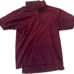 Red Vintage Polo Shirt