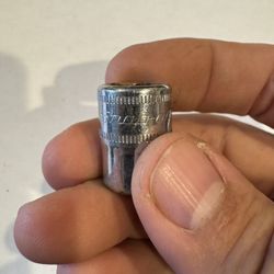 Snap-on Tools 12mm 3/8" Drive 6 Point Shallow Chrome Socket USA FSM121