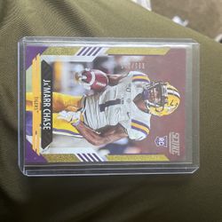 Jamar Chase LSU Card 