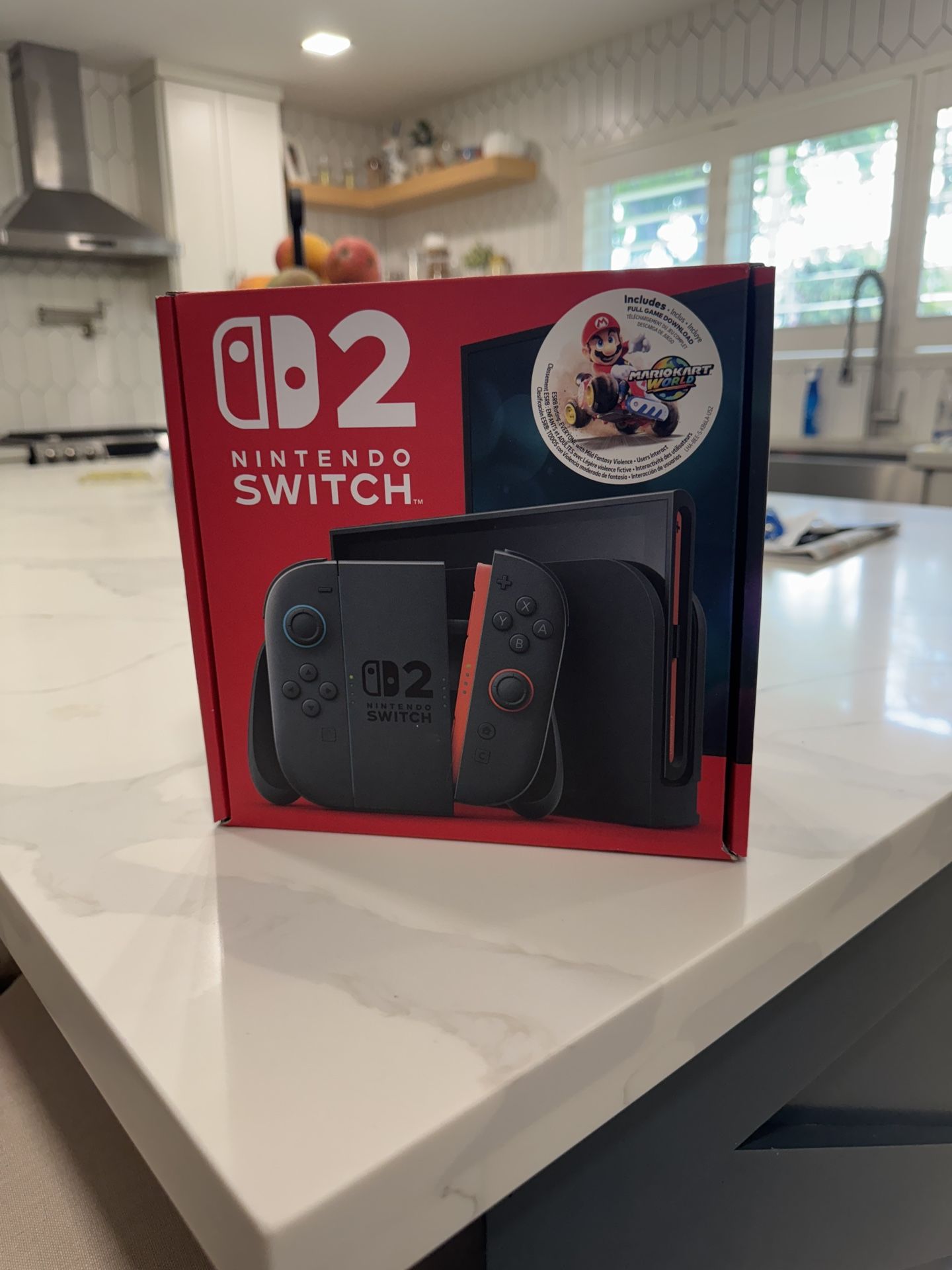 Brand New Nintendo Switch 2 W/ Mariokart World