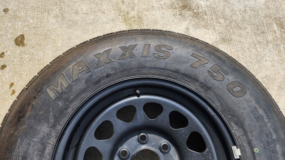 GM Silverado Temporary Spare and OEM Wheel