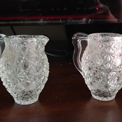 Vintage. Crystal. For Decoration.  Pitcher