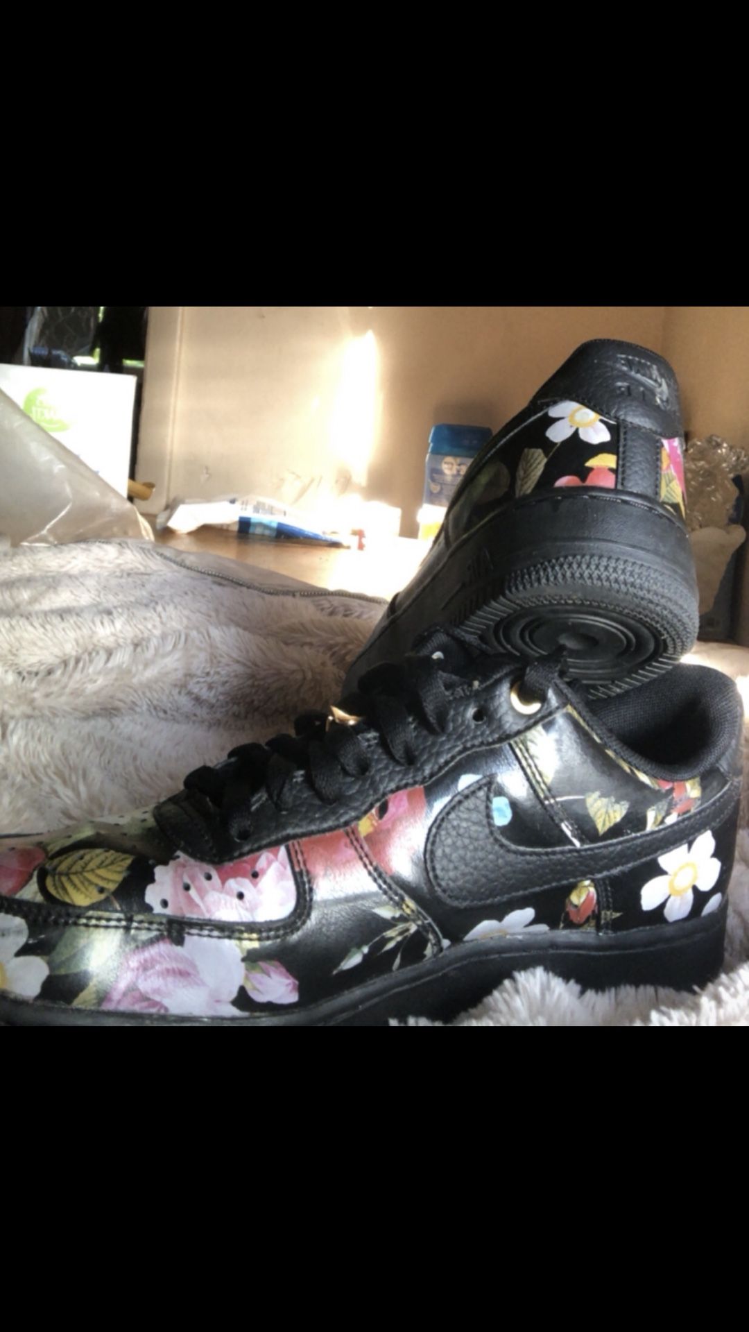 Nike Air Force 1 (Low) Black Floral