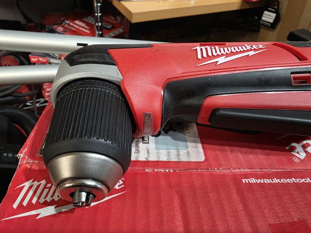 M12 12V Lithium-Ion Cordless 3/8 in. Right Angle Drill (Tool-Only)