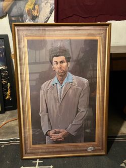 Seinfeld Kramer Framed Portrait Print