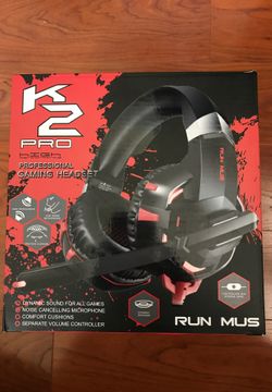 K2 pro high performance Professional Gamily Headset