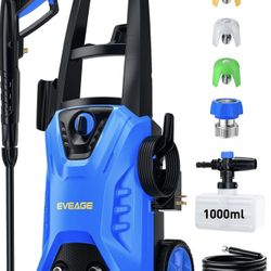 Brand New Pressure Washer, Electric Pressure Washer with 1000ml Foam Cannon