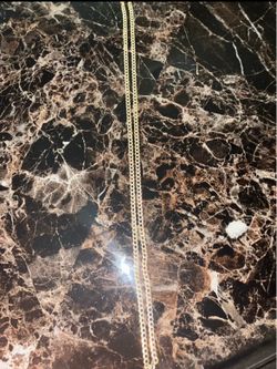 24 inch 14k gold cuban chain