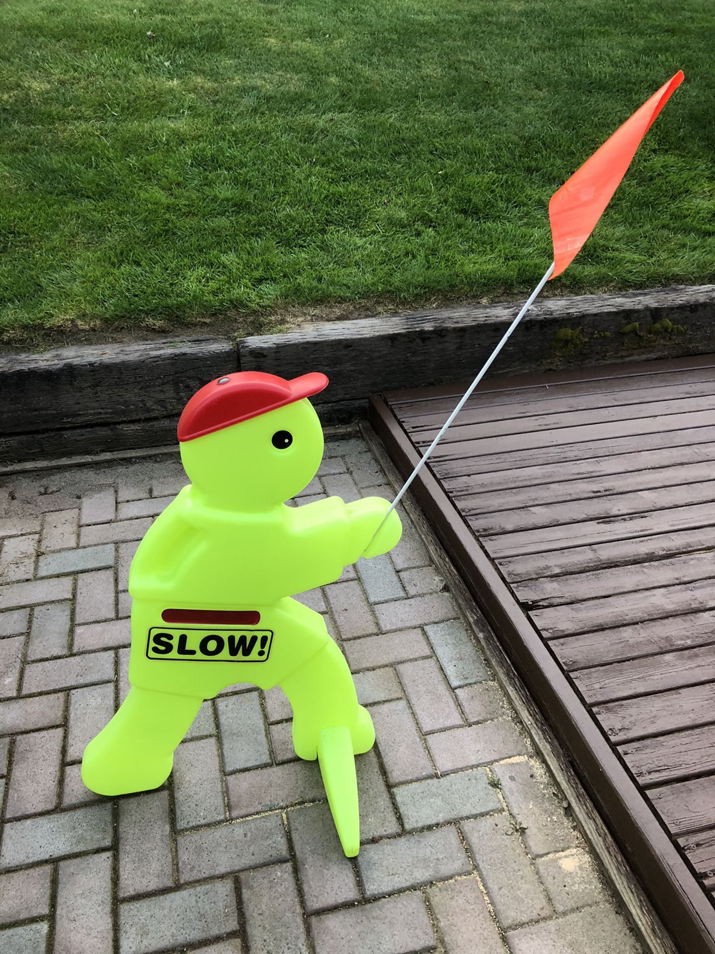 Safety sign - Kids - Slow