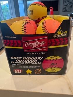 Rawlings 8U Soft Indoor/Outdoor Training Softballs