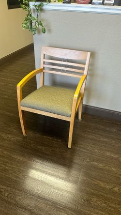 Blonde Wood Chair