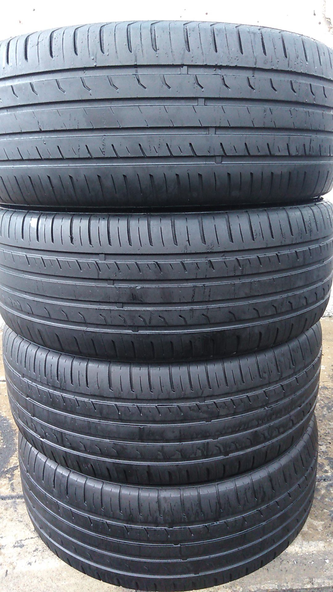 Four matching tires for sale 245/45/20