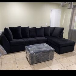 Sectional With Ottoman Brand New ¡¡IN STOCK!!