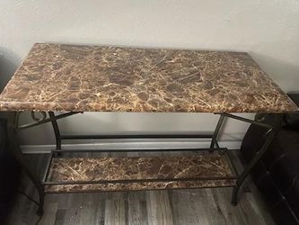 Marble High Bar Table