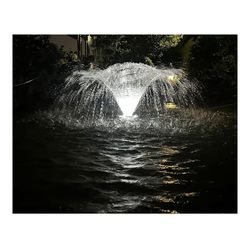 Pond lake water fountain pump aerator