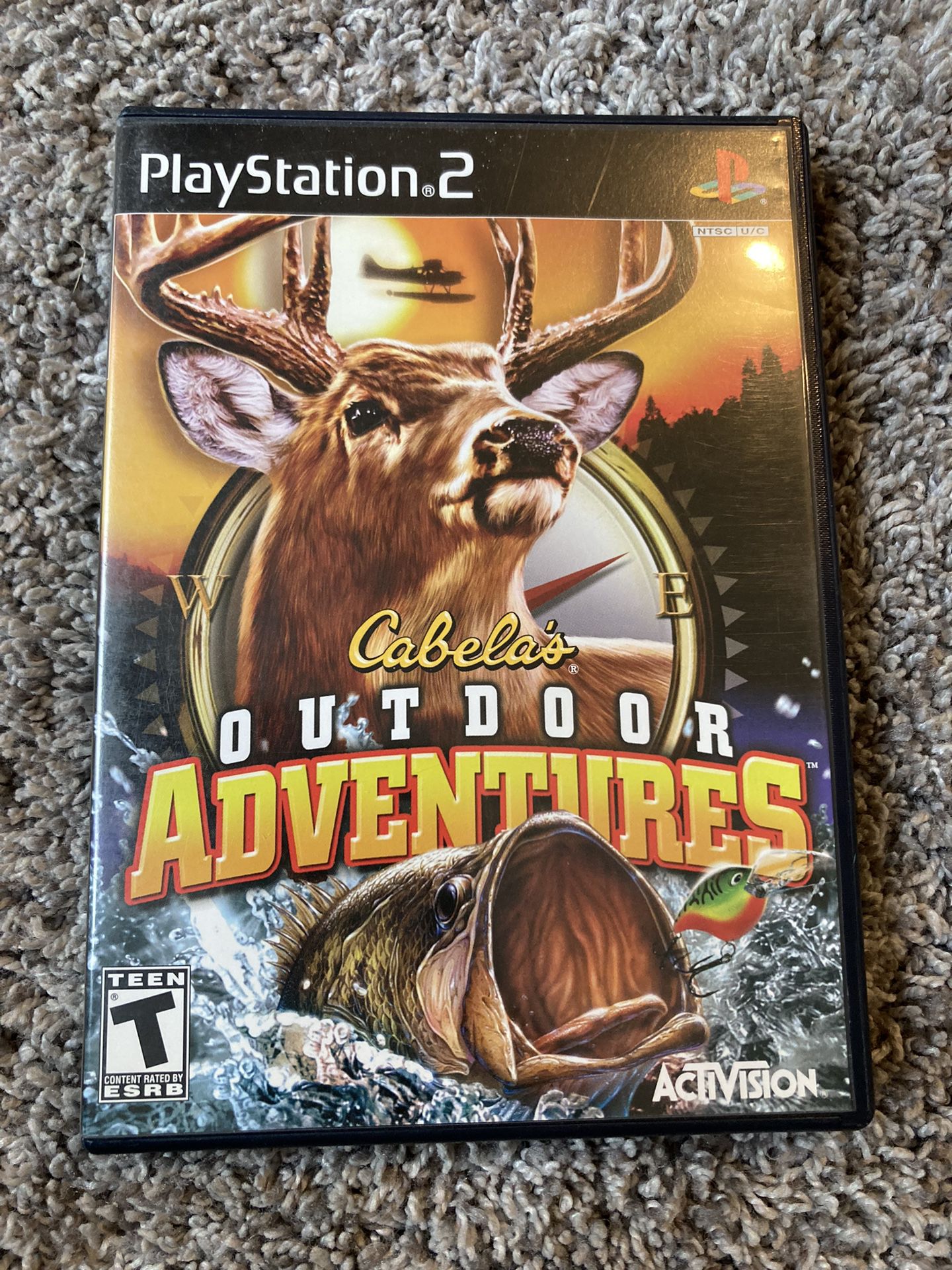 Cabela's Outdoor Adventures (Sony PlayStation 2, 2010) PS2 Complete