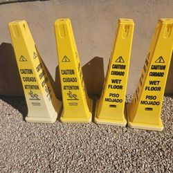 Rubbermaid Yellow Caution Wet Floor Safety Cone