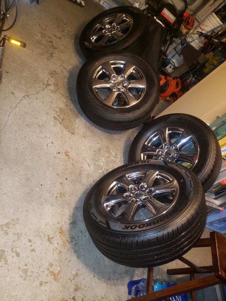 Hankook/Dynapro Ht tires and rims