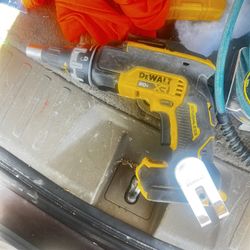 DEWALT DRYWALL GUN AND WEED WACKER