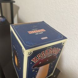 Porcelain Mushroom LED Light