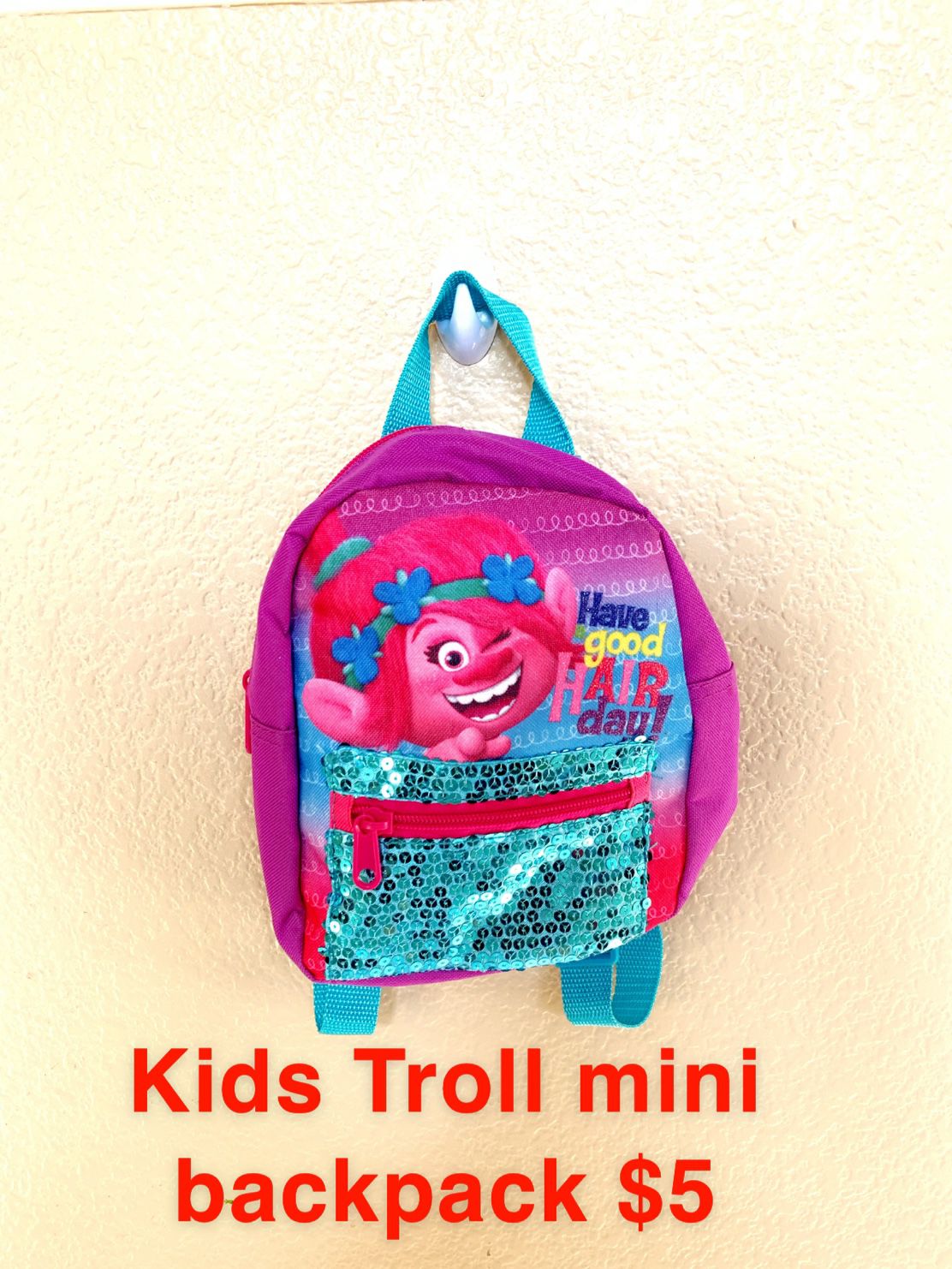 Trolls poppy mini backpack