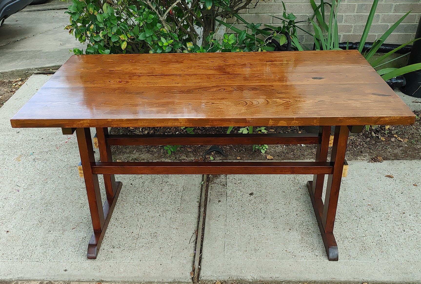 Small Cherry Wood Kitchen Table!