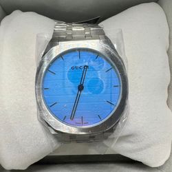 NIB Iridescent Glass Gucci Watch