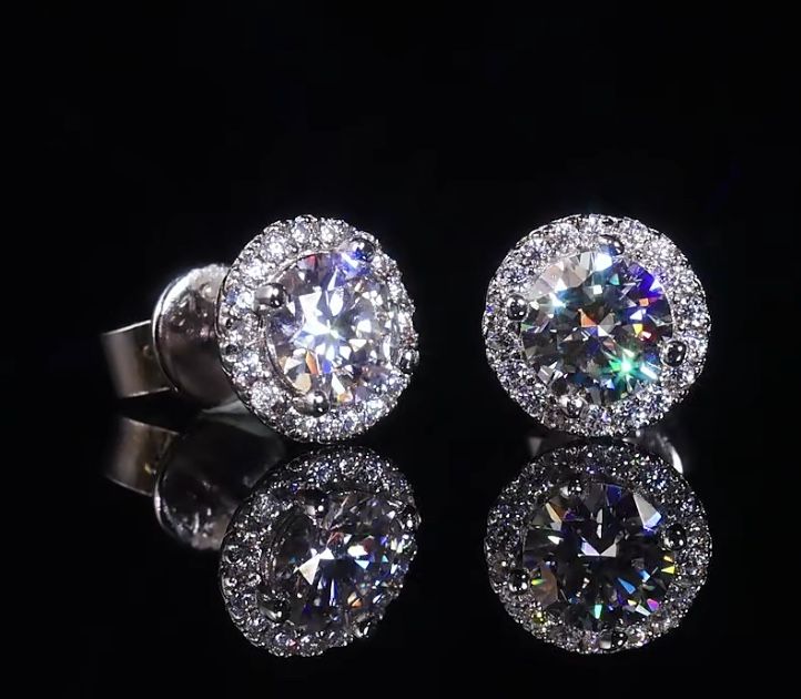 VVS Moissanite Earrings